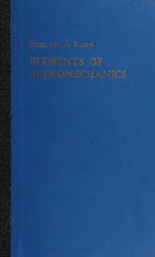 Elements of Astromechanics