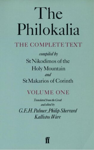 The Philokalia Vol 1