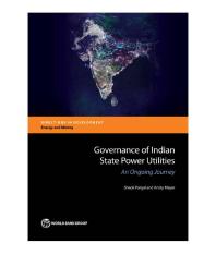 Governance of Indian State Power Utilities: An Ongoing Journey