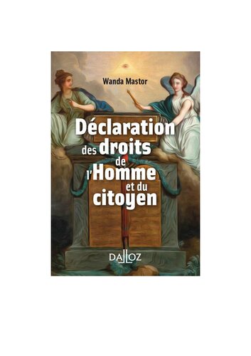 Déclaration des droits de l'Homme et du citoyen du 26 août 1789