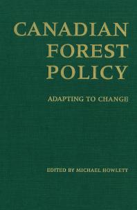 Canadian Forest Policy: Adapting to Change