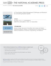 In-Time Aviation Safety Management: Challenges and Research for an Evolving Aviation System