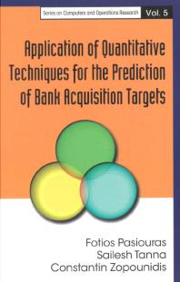 Application Of Quantitative Techniques For The Prediction Of Bank Acquisition Targets