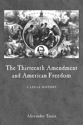 The Thirteenth Amendment and American Freedom: A Legal History