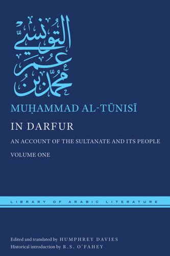 In Darfur: An Account of the Sultanate and Its People, Volume One