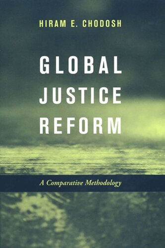 Global Justice Reform: A Comparative Methodology