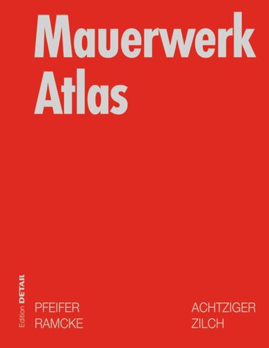 Mauerwerk Atlas