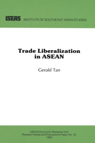 Trade Liberalization in ASEAN