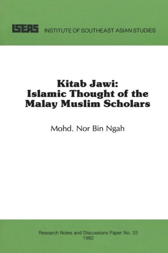 Kitab Jawi: Islamic Thought of the Malay Muslim Scholars