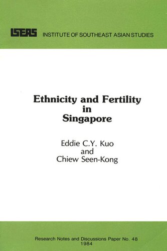 Ethnicity and Fertility in Singapore