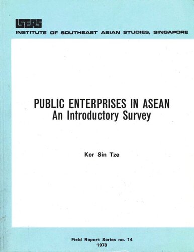 Public Enterprises in ASEAN: An Introductory Survey