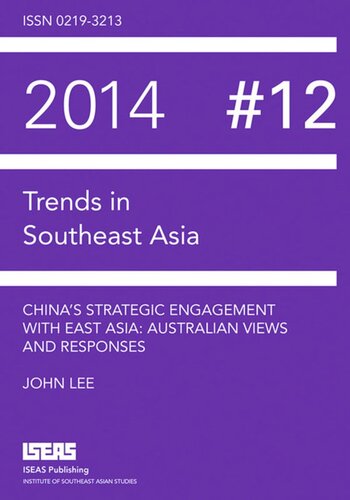 China’s Strategic Engagement with East Asia: Australian Views and Responses