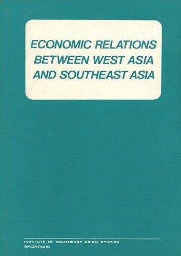 Economic Relations between West Asia and Southeast Asia