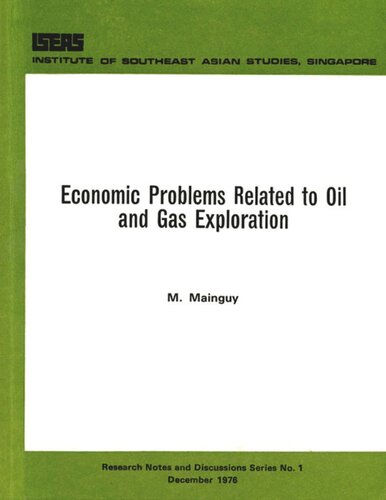 Economic Problems Related to Oil and Gas Exploration