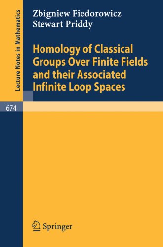 Homology of classical groups over finite fields, associated infinite loop spaces