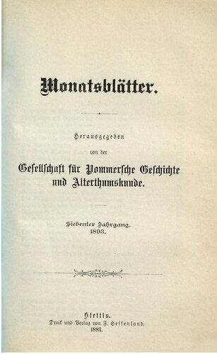 Monatshefte