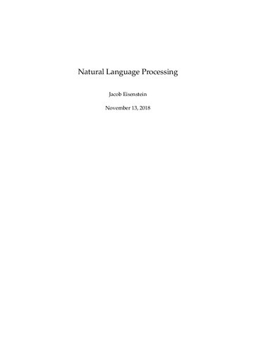 Natural Language Processing (NLP)