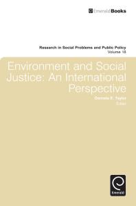 Environment and Social Justice: An International Perspective