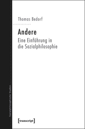 Andere: Eine Einführung in die Sozialphilosophie