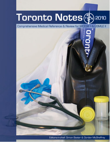 Toronto Notes for Medical Students