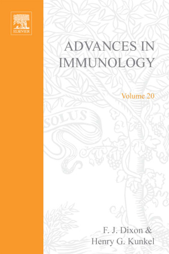 Advances in Immunology, Vol. 20