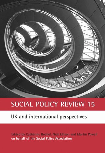 Social Policy Review 15: UK and international perspectives