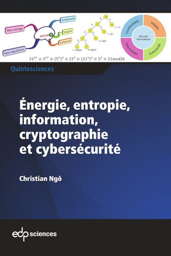 Énergie, entropie, information, cryptographie et cybersécurité