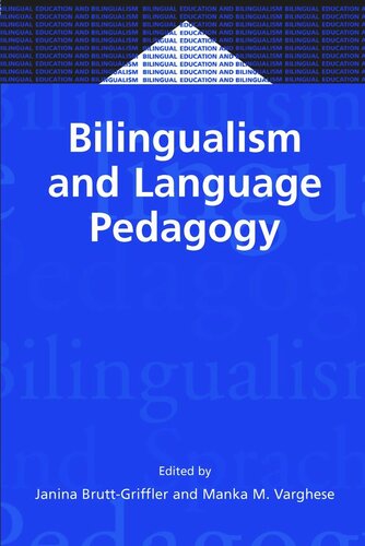 Bilingualism and Language Pedagogy