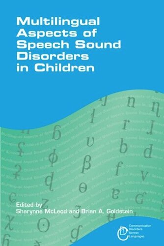 Multilingual Aspects of Speech Sound Disorders in Children