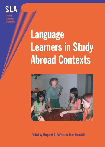 Language Learners in Study Abroad Contexts