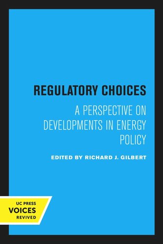 Regulatory Choices