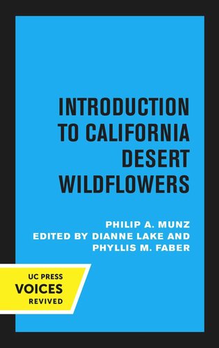 Introduction to Shore Wildflowers of California, Oregon, and Washington