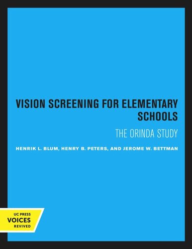 Vision Screening for Elementary Schools