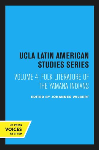 Folk Literature of the Yamana Indians