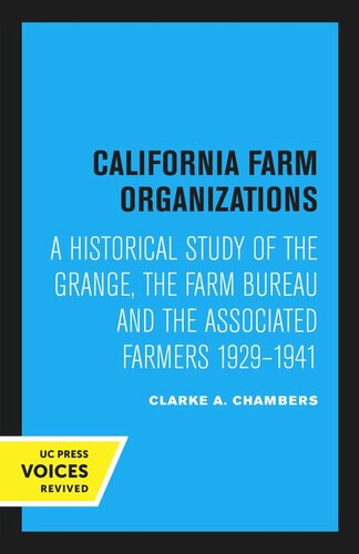 California Farm Organizations