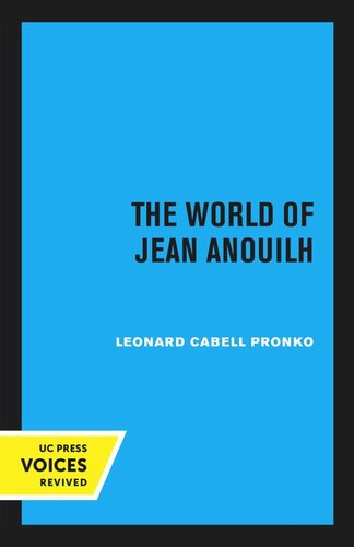 The World of Jean Anouilh