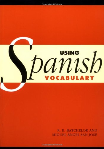 Using Spanish Vocabulary