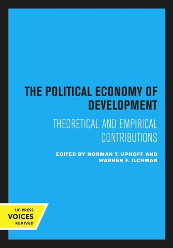 The Political Economy of Development