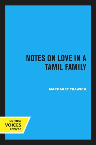 Notes on Love in a Tamil Family