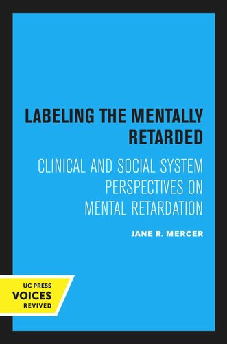 Labeling the Mentally Retarded