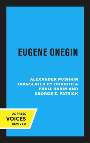 Eugene Onegin