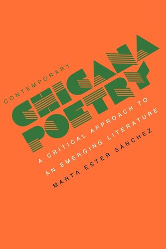 Contemporary Chicana Poetry: A Critical Approach to an Emerging Literature