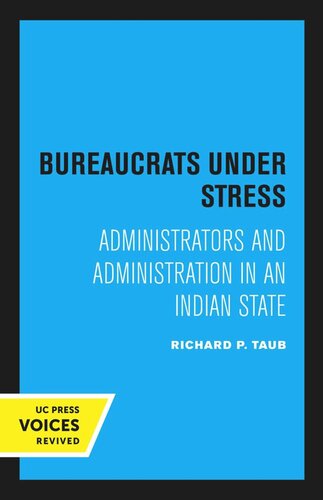 Bureaucrats Under Stress