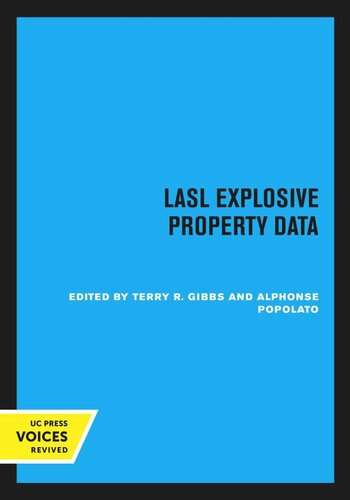 LASL Explosive Property Data