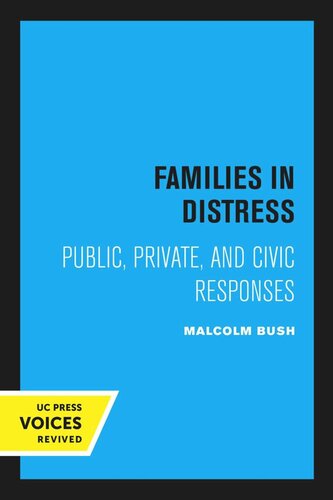 Families in Distress: Public, Private, and Civic Responses