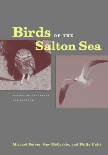 Birds of the Salton Sea: Status, Biogeography, and Ecology