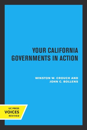 Your California Governments in Action