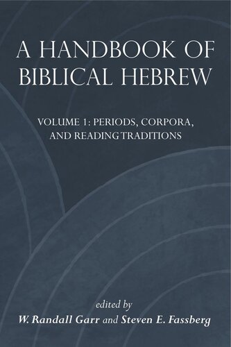 A Handbook of Biblical Hebrew