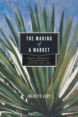 The Making of a Market: Credit, Henequen, and Notaries in Yucatán, 1850–1900