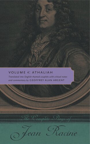 The Complete Plays of Jean Racine: Volume 4: Athaliah